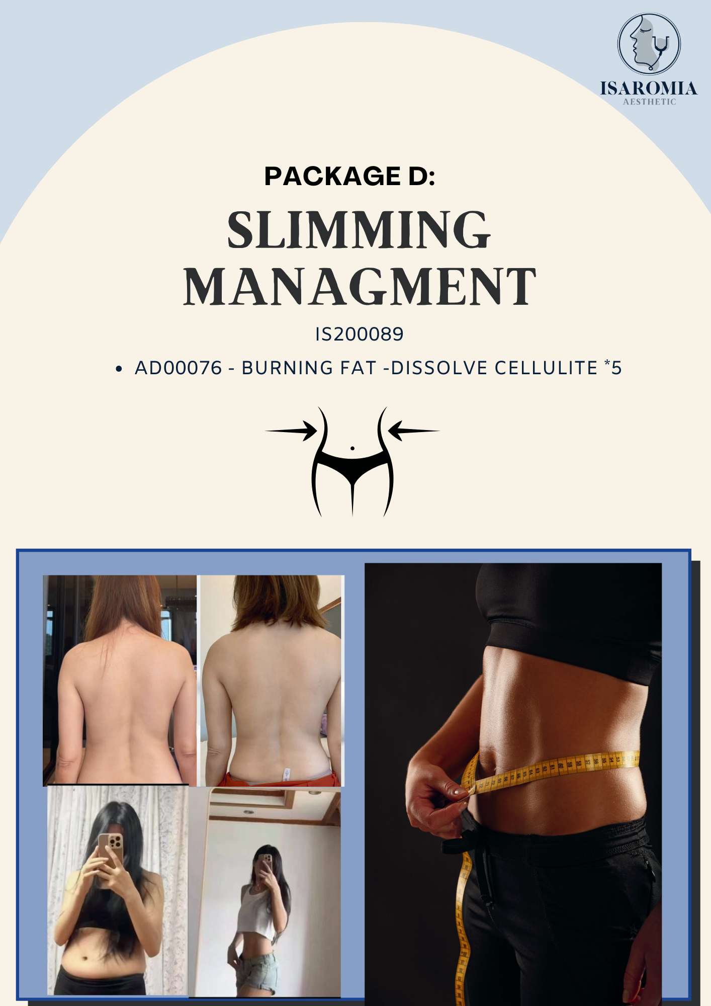 SLIMMING MANAGMENT (5TIMES) PACKAGE