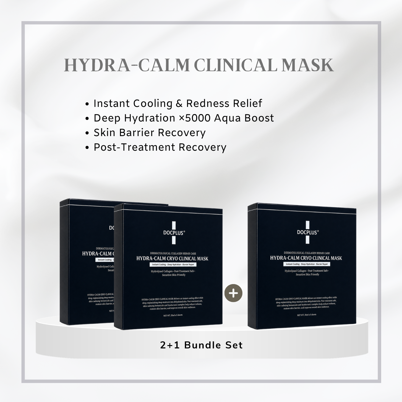 HYDRA-CALM CLINICAL MASK (2 +1 BUNDLE SETS)